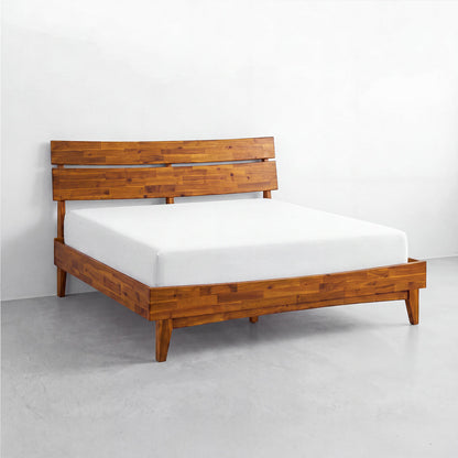 Aurora Solid Wood Bed Frame