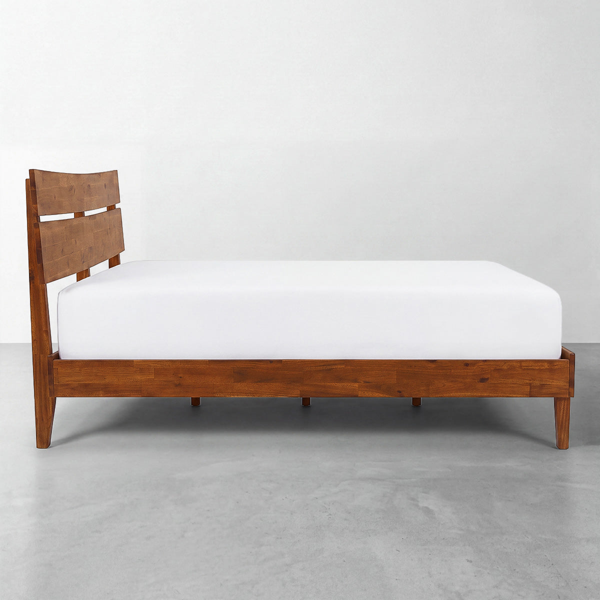 Aurora Solid Wood Bed Frame