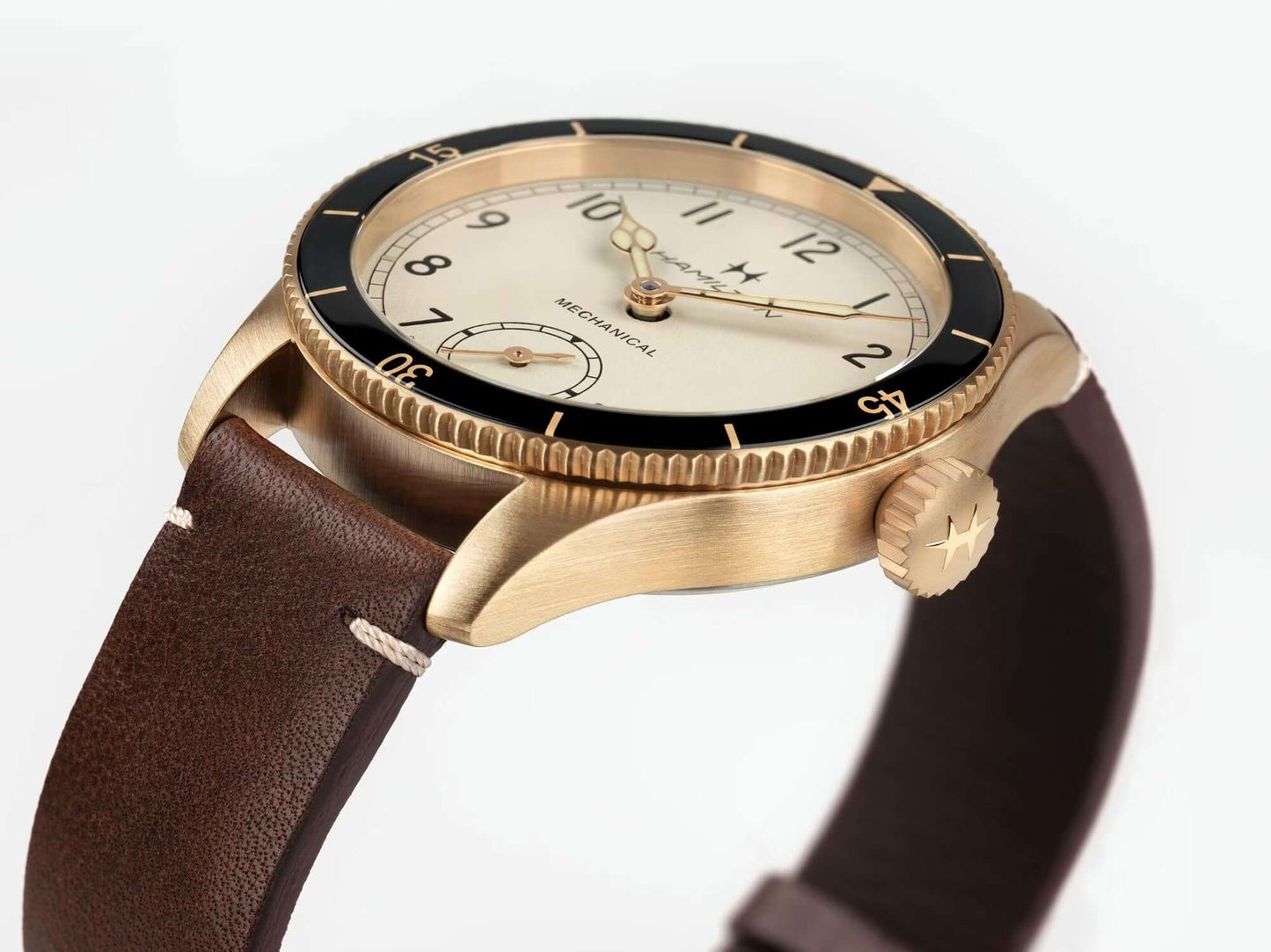 Montre Hamilton Khaki Aviation Pilot Pioneer Mechanical Bronze 43 mm H76709510