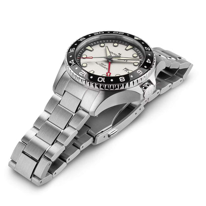 Montre Hamilton Khaki Navy Scuba Automatique GMT 43 mm H82555150