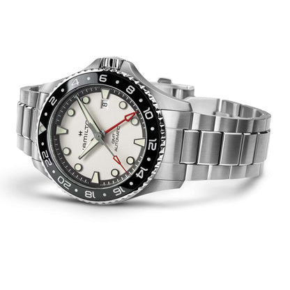 Montre Hamilton Khaki Navy Scuba Automatique GMT 43 mm H82555150