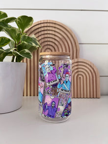 Halloween Killers Glass Cup