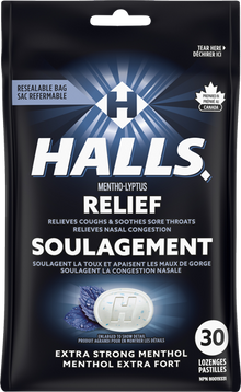 Halls Extra Strong Cough Drops, 30 Lozenges