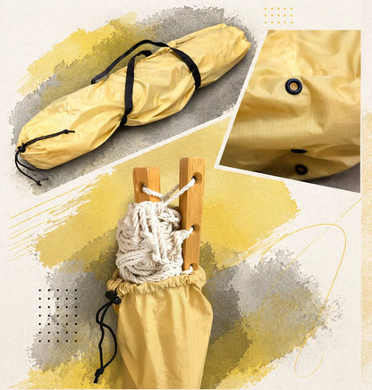 Hamac à barre d'écartement avec sac de transport