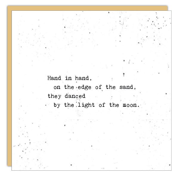 Stationery - Little Gem Card - Hand In Hand