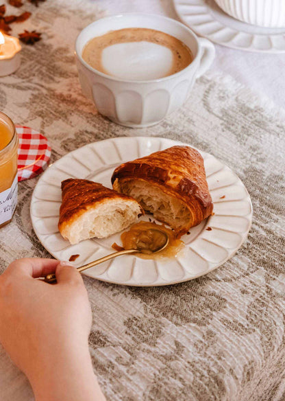The Ribbed Ceramic Plate
