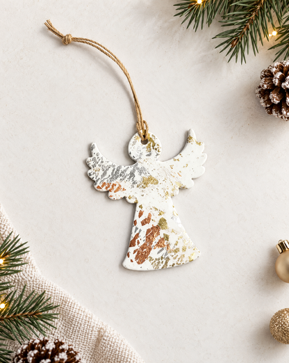 Handmade Angel Christmas Ornament