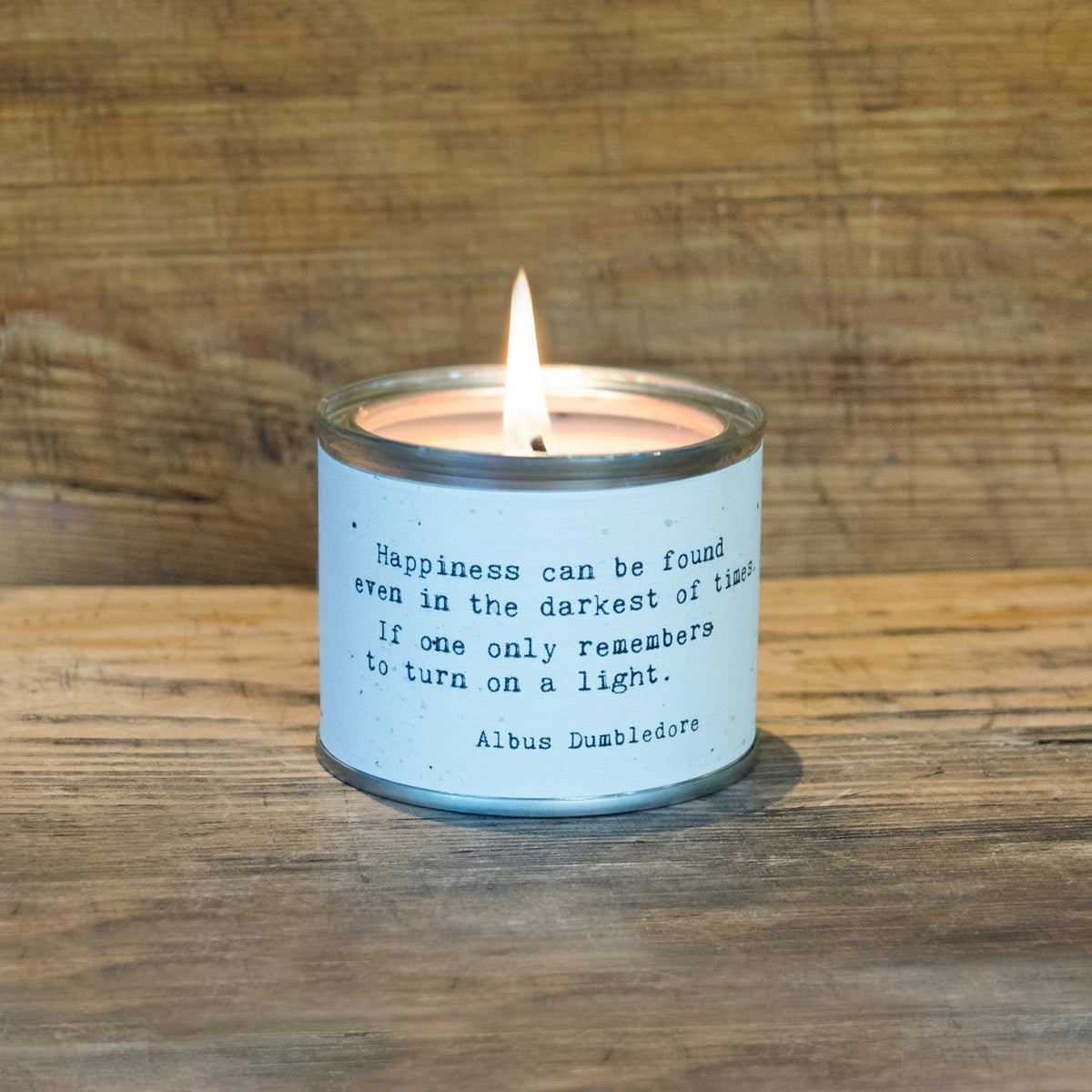 Candle - Little Gem - Happiness Can Be Found