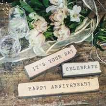 Timber Bit - Large - Happy Anniversary