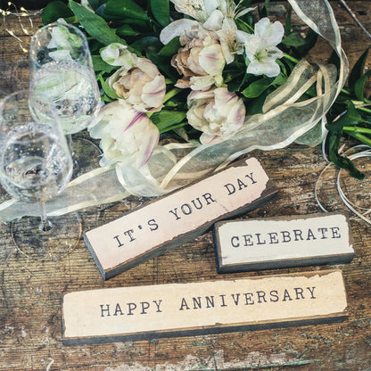 Timber Bit - Large - Happy Anniversary