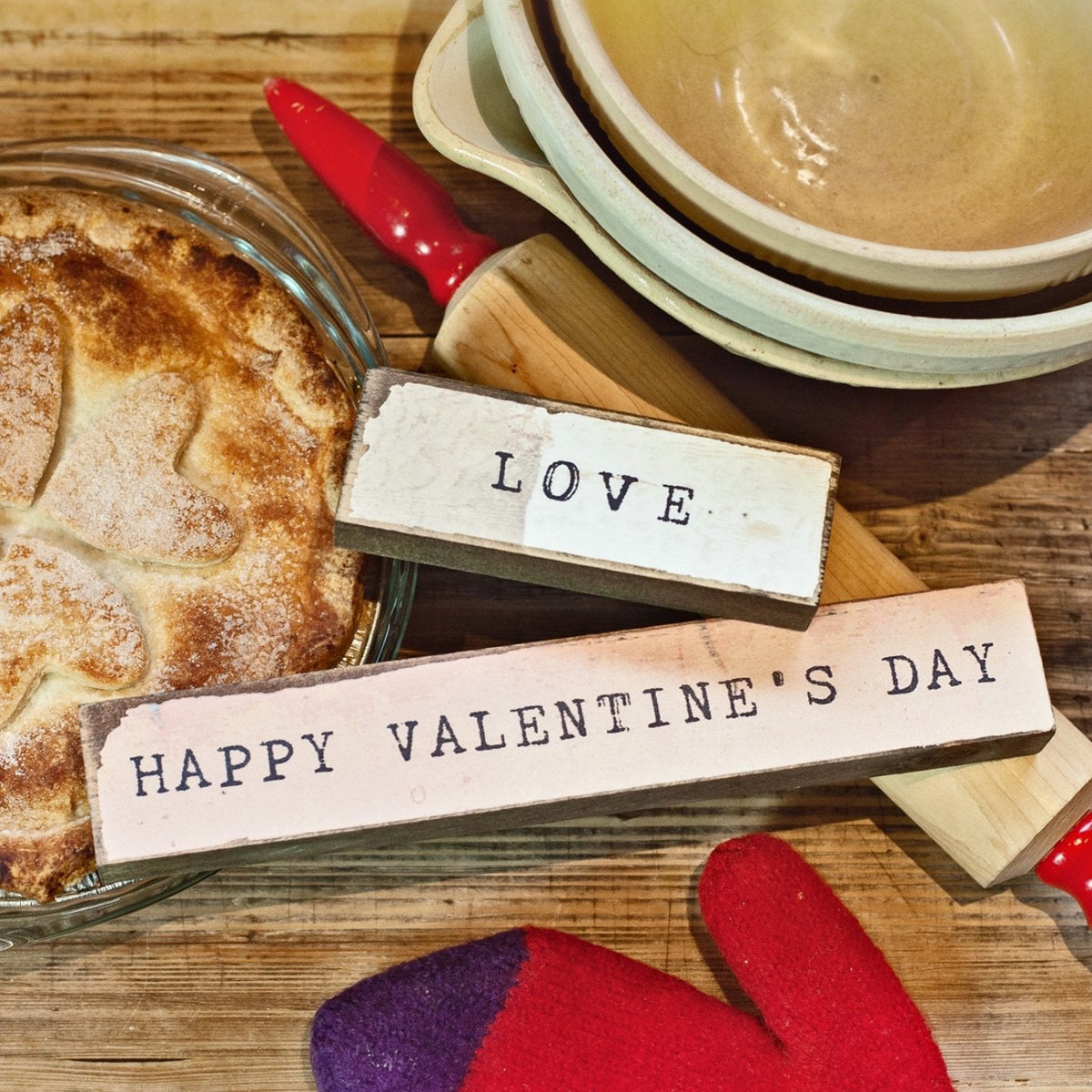 Timber Bit - Large - Happy Valentine's Day