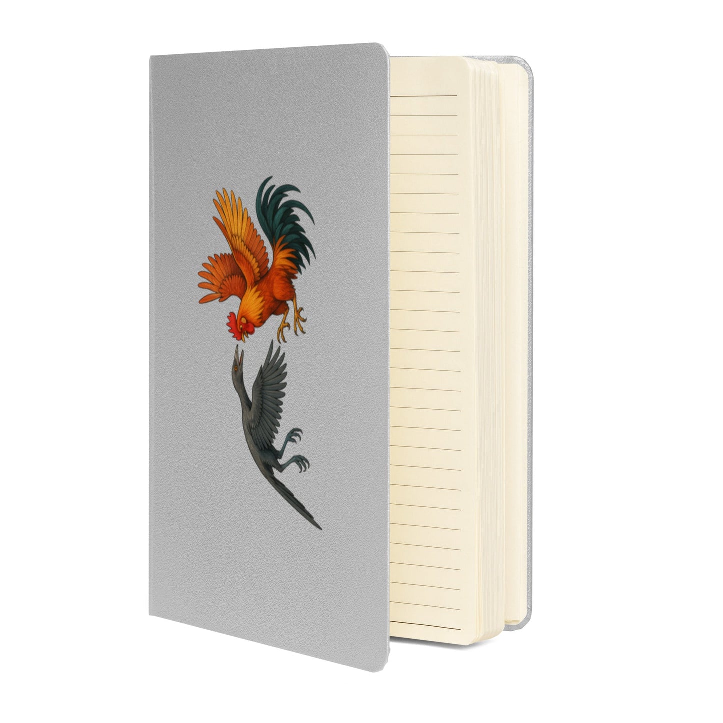 Carnet à couverture rigide Chickasaurous Battle