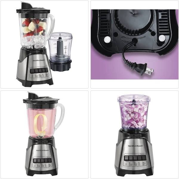 HAMILTON BEACH Power Elite Blender with Chopper - 58149C