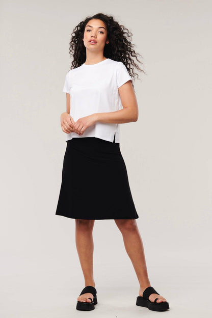 Jupe réversible Halle – Tricot jersey infroissable