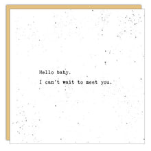 Stationery - Little Gem Card - Hello Baby
