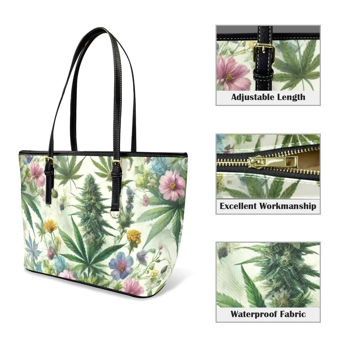 HER.B Garden PU Leather Mini Tote