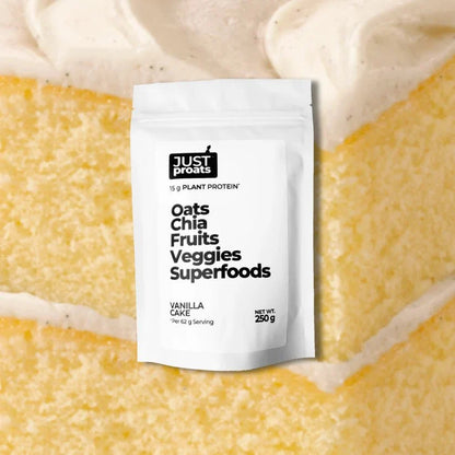 High Protein Oatmeal - Vanilla Cake