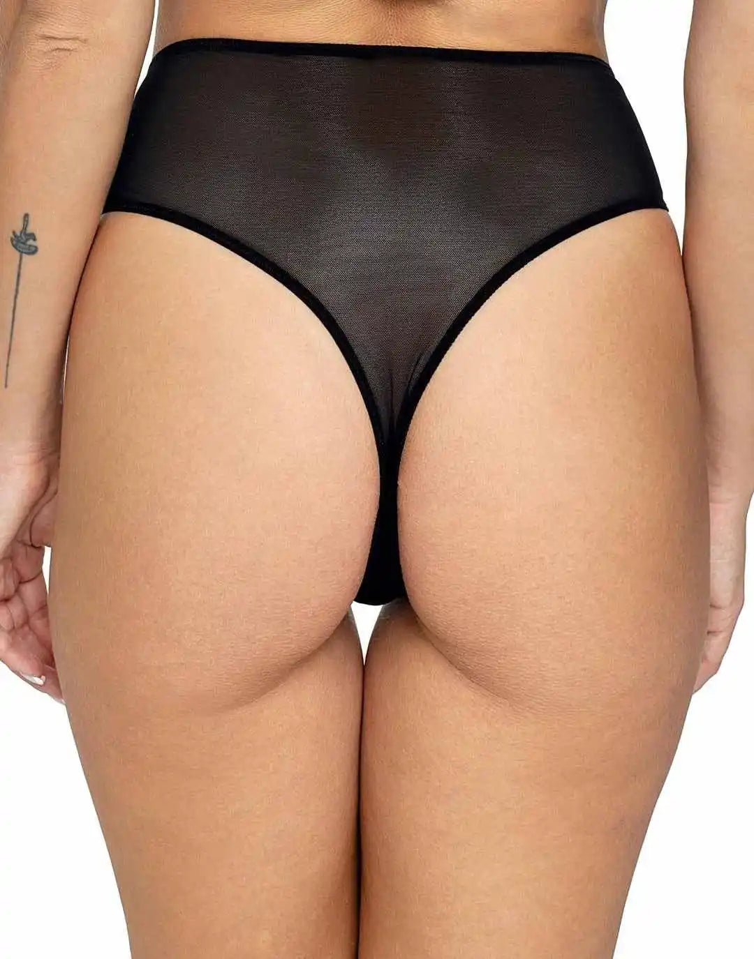 High Waisted High-Rise Thong, Alnair