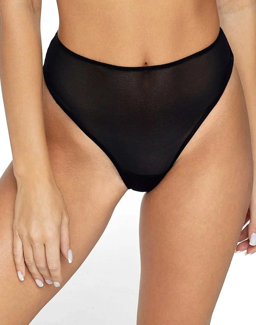 High Waisted High-Rise Thong, Alnair
