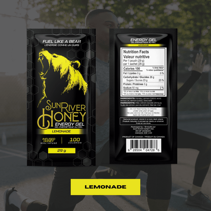 Honey Energy Gel Packs