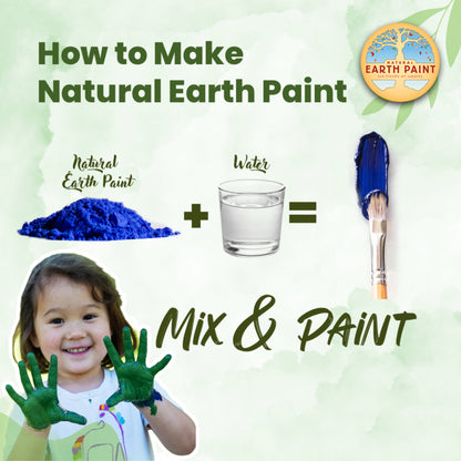 Kit de Peinture Naturelle de Terre Petit Format