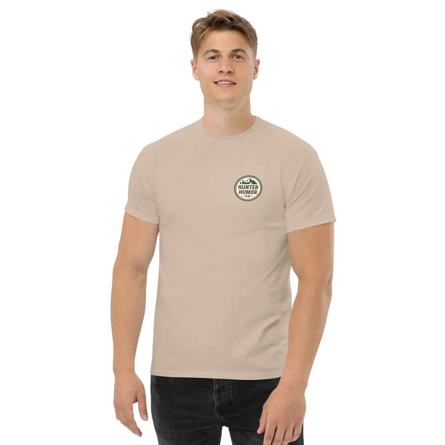 T-shirt d'humour de chasse tout droit sorti de l'affût