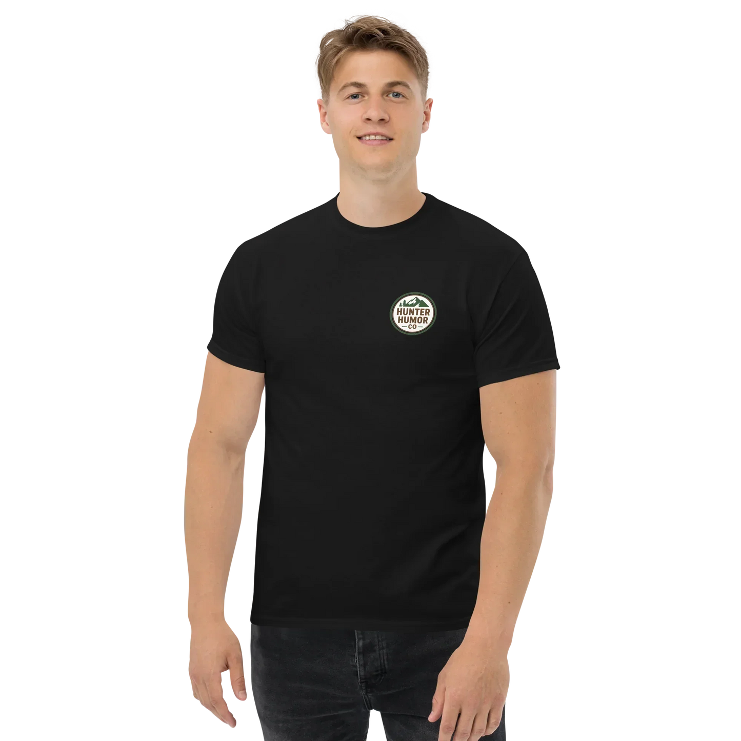 T-shirt d'humour de chasse tout droit sorti de l'affût