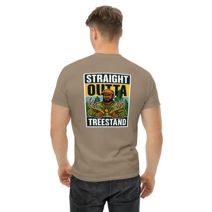 T-shirt d'humour de chasse tout droit sorti de l'affût