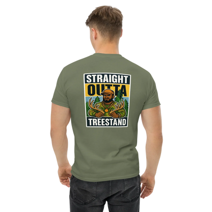 T-shirt d'humour de chasse tout droit sorti de l'affût