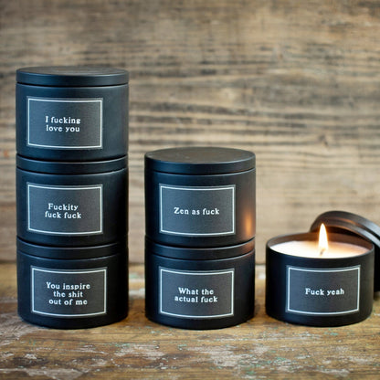 Candle - Sassy - I Fucking Love You