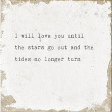 Marble Coasters - Little Gem - I Will Love You