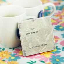 Marble Coasters - Little Gem - If I Know