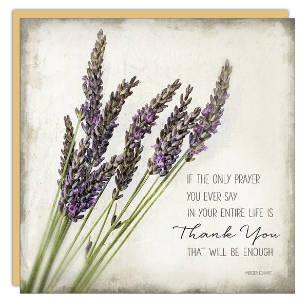 Stationery - Lost & Found Card - If The Only Prayer