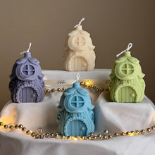 Christmas House Candle: Handmade Soy Wax Festive Decor