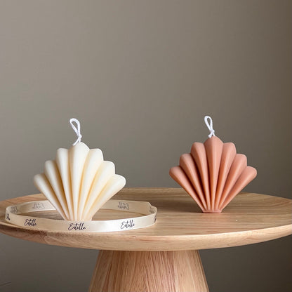 Soy Scallop Shell Candle | Summer Home Decor, Vegan Candle