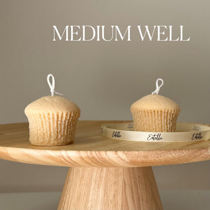 Handmade Cupcake Soy Candle: Trendy Vegan Home Decor