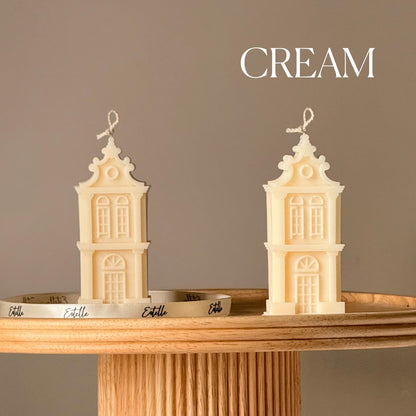 Petit Maison Candle: Handmade Sculptural Home Decor