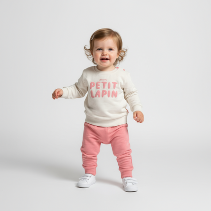 Ensemble de Survêtement Unisexe Petit Lapin Cotton