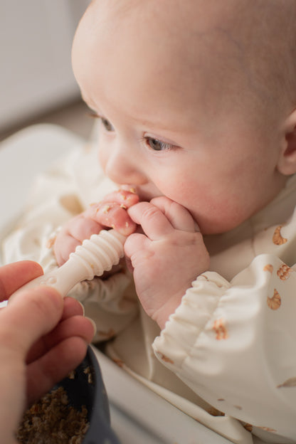 Silicone learning spoons