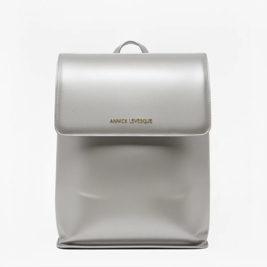 Beaded leather backpack, Antoinette
