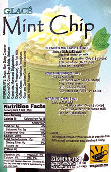 Mint Chip 4 in 1 Bubble Tea / Latte and Frappe Mix - Multi-Use Powdered Beverage Mix - Ships Free Within Canada on Orders Above CAD $199