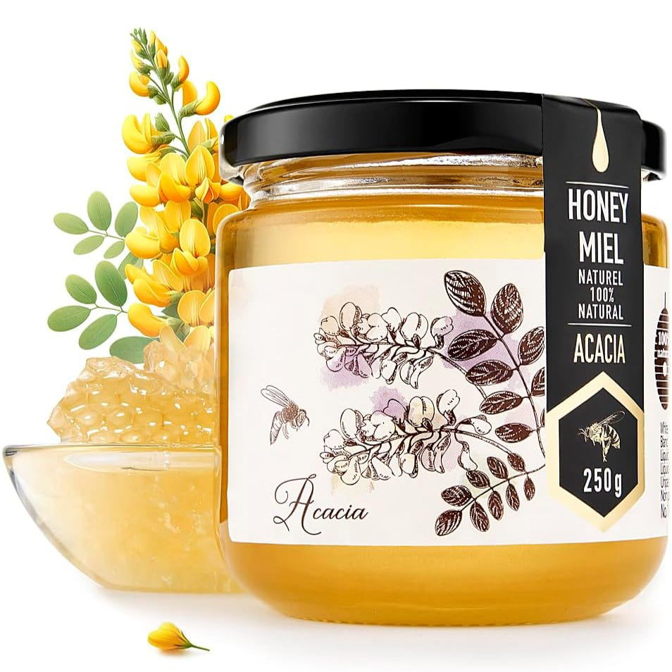 Miel d'Acacia Ukrainien Pur 250g