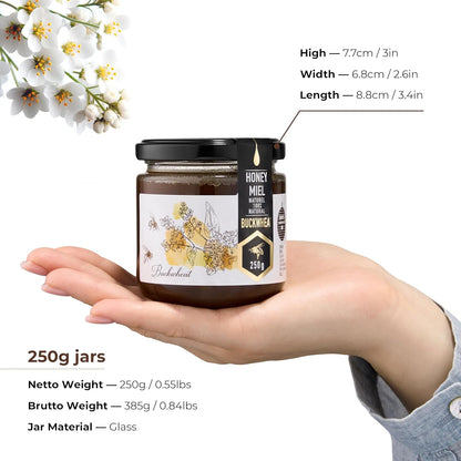 Miel de sarrasin pur d'Ukraine 250g