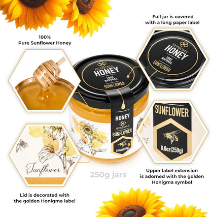 Miel de Tournesol Pur Ukrainien 250g
