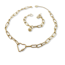 Bracelet Cadenas Cœur Doré