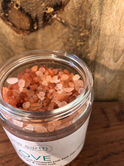 Sel de bain à l'huile d'argan - Vanille