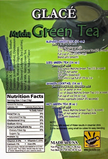 Mélange pour thé aux perles/latte et frappé 4 en 1 au thé vert Matcha – Préparation pour boisson en poudre multi-usage – Livraison gratuite au Canada pour les commandes de plus de 199 CAD