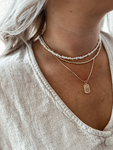 Le collier Letti en plaqué or