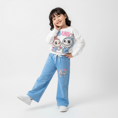Ensemble décontracté La-Bu-Bu Friends pour filles