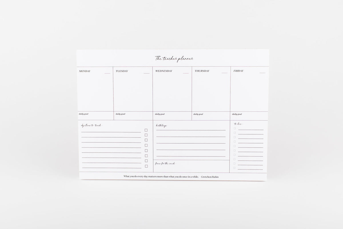 The Teacher Planner